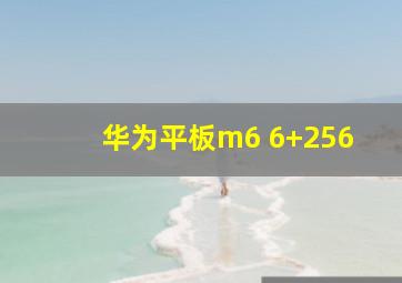 华为平板m6 6+256